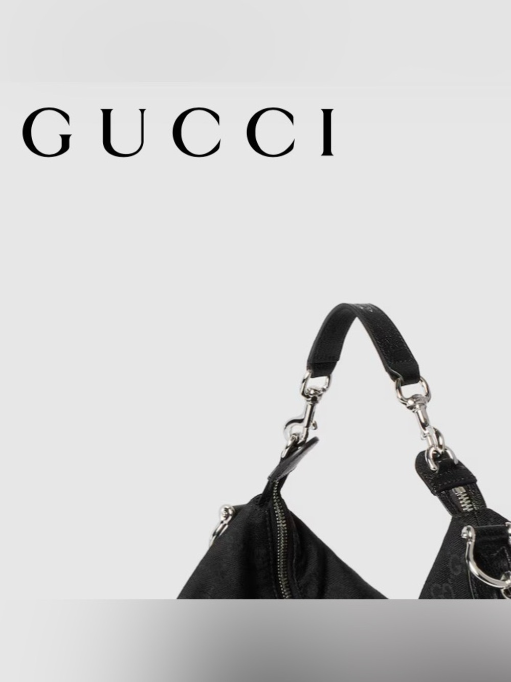 Gucci top handle strap